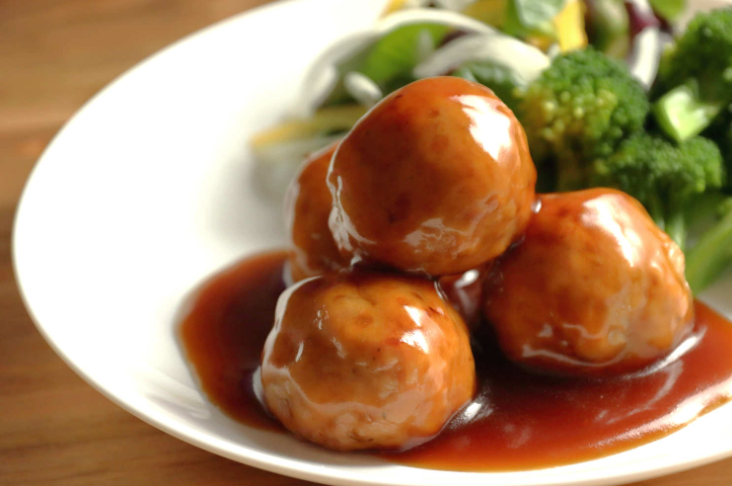 霧島黒豚肉団子黒酢ソース(5食セット)送料込